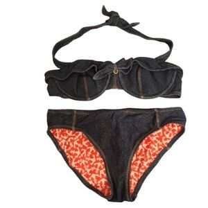 Juicy Couture Denim Bikini Bathing Suit